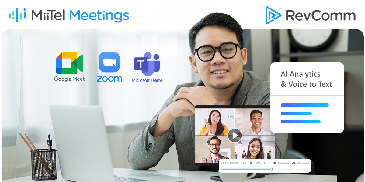 MiiTel Meetings Zoom Microsoft Teams Google Meet