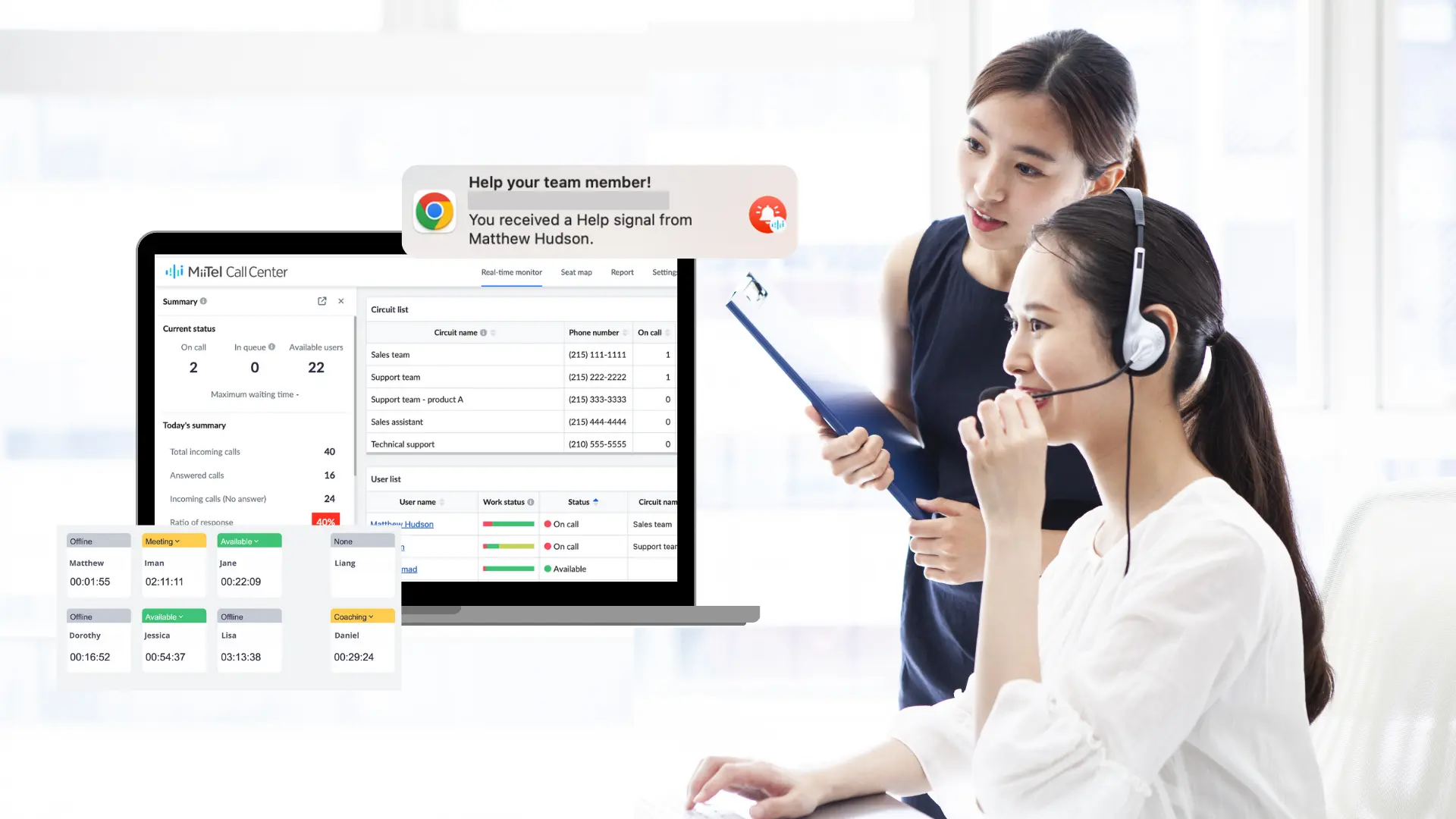 Read more about the article Mengenal MiiTel Call Center, Fitur untuk Monitoring Agen Secara Real Time​