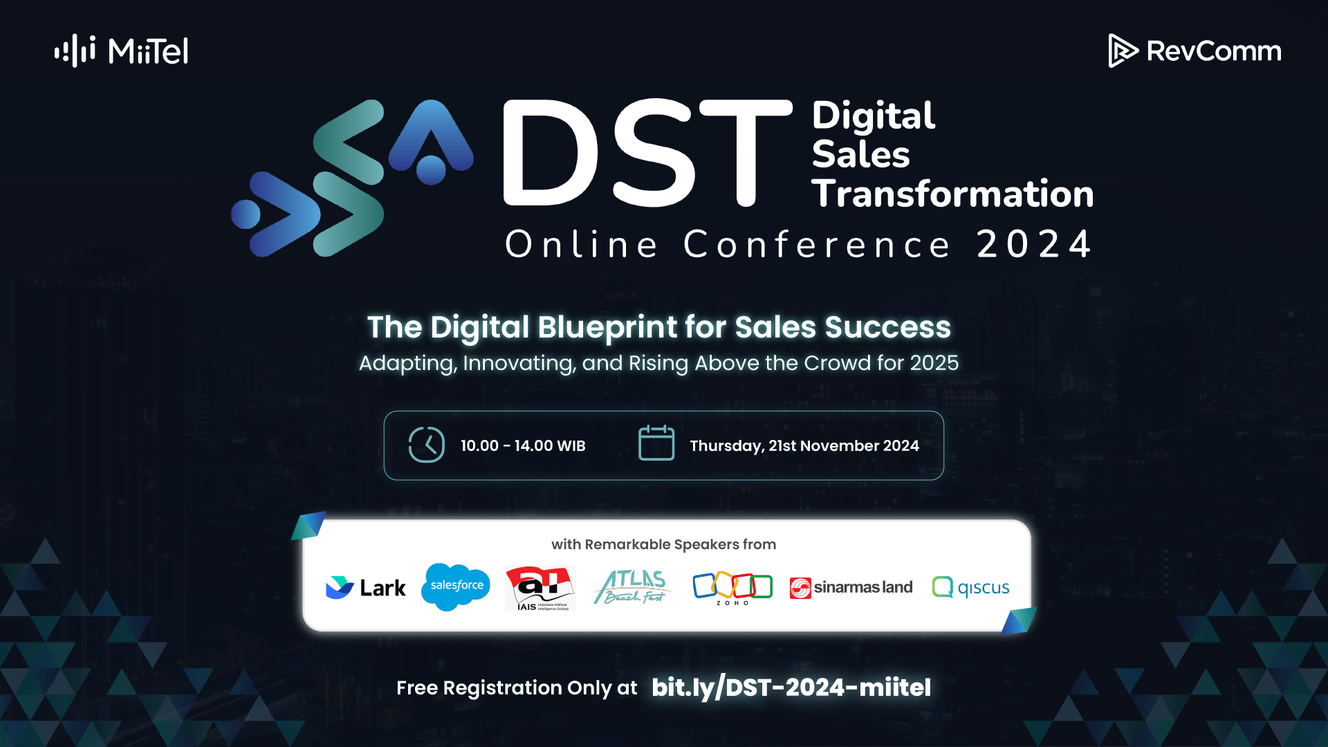 Read more about the article Siapkan Sales Hadapi Transformasi Digital, RevComm Hadirkan Konferensi Online Gratis, Daftar Sekarang!​