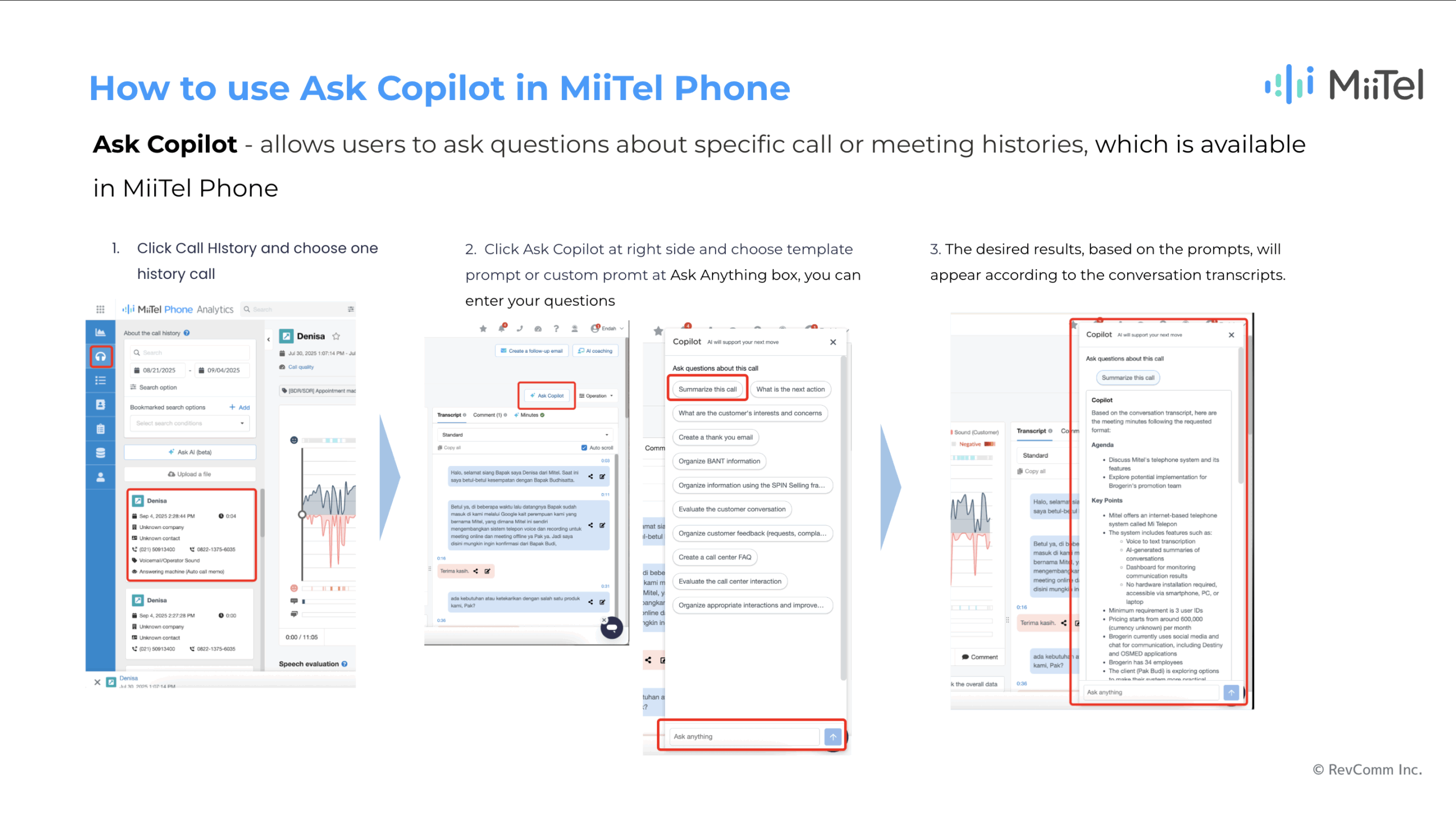 MiiTel Copilot