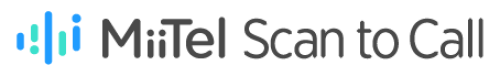 MiiTel Scan to Call-Logo